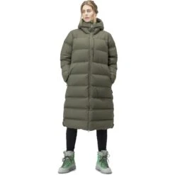 Norrona Manteau En Duvet Femme - Oslo Down750 - Olive Night -Norrona norrona oslo down750 coat women olive night 3 1026974