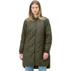 Norrona Manteau Femme - Oslo Thermo100 - Olive Night