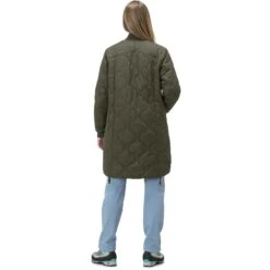 Norrona Manteau Femme - Oslo Thermo100 - Olive Night -Norrona norrona oslo thermo100 coat women olive night 4 1027322