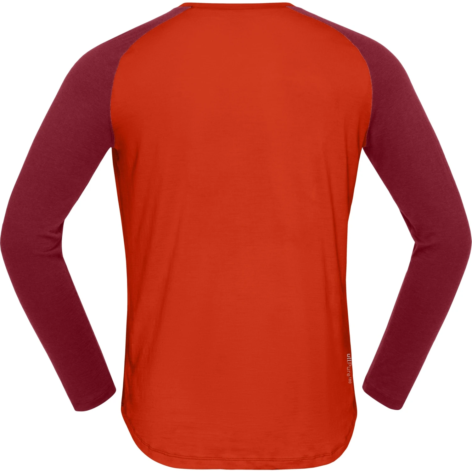 Norrona Maillot De Corps Manches Longues Homme - PureUll - Arednalin/Rhubarb 3 Norrona Maillot De Corps Manches Longues Homme - PureUll - Arednalin/Rhubarb – Image 3
