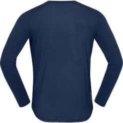 Norrona Maillot De Corps Manches Longues Homme - PureUll - Indigo Night -Norrona norrona pureull long sleeve baselayer men indigo night 2 1257557