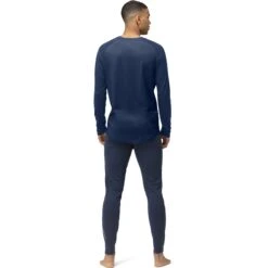 Norrona Maillot De Corps Manches Longues Homme - PureUll - Indigo Night -Norrona norrona pureull long sleeve baselayer men indigo night 4 1257559