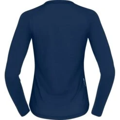 Norrona Maillot De Corps Manches Longues Femme - PureUll - Indigo Night -Norrona norrona pureull long sleeve baselayer women indigo night 2 1289483