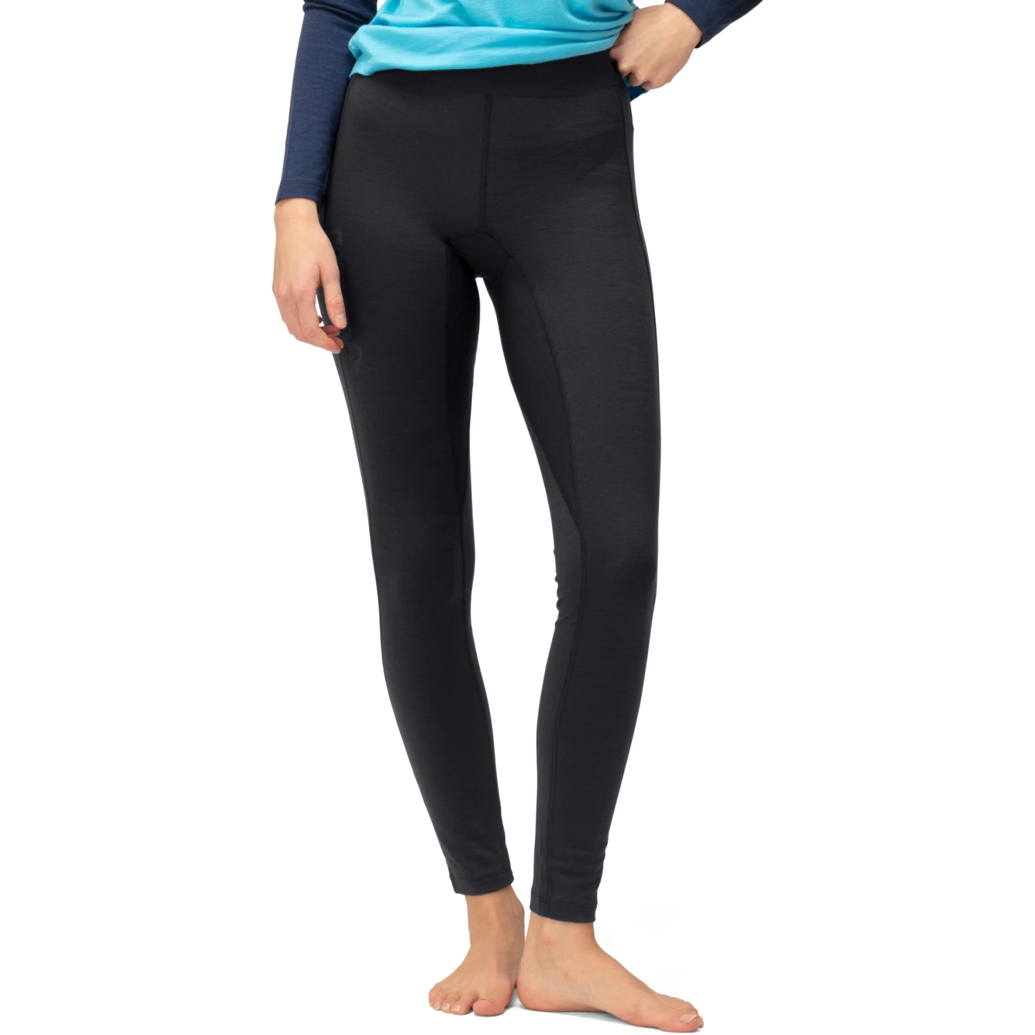 Norrona Caleçon Long Femme - PureUll - Caviar 1 Norrona Caleçon Long Femme - PureUll - Caviar