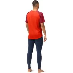 Norrona Maillot De Corps Homme - PureUll - Arednalin/Rhubarb -Norrona norrona pureull t shirt men arednalin rhubarb 5 1518543