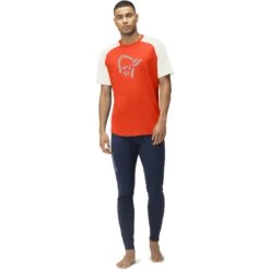 Norrona Maillot De Corps Homme - PureUll - Arednalin/Snowdrop -Norrona norrona pureull t shirt men arednalin snowdrop 3 1257760