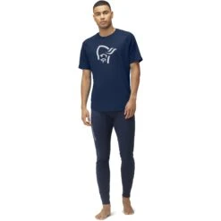 Norrona Maillot De Corps Homme - PureUll - Indigo Night -Norrona norrona pureull t shirt men indigo night 3 1257782