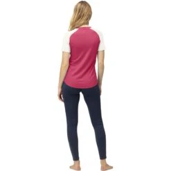Norrona Maillot De Corps Femme - PureUll - Honeysuckle/Snowdrop -Norrona norrona pureull t shirt women honeysuckle snowdrop 4 1257841