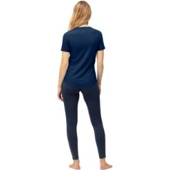 Norrona Maillot De Corps Femme - PureUll - Indigo Night -Norrona norrona pureull t shirt women indigo night 3 1463434