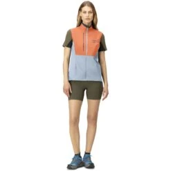 Norrona Gilet Femme - Senja Aero90 - Flamingo/Blue Fog 8 Norrona Gilet Femme - Senja Aero90 - Flamingo/Blue Fog -Norrona norrona senja aero90 damen weste flamingo blue fog model 1 1399808