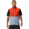 Norrona Gilet Homme - Senja Aero90 - Arednalin/Blue Fog