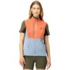 Norrona Gilet Femme - Senja Aero90 - Flamingo/Blue Fog