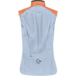 Norrona Gilet Femme - Senja Aero90 - Flamingo/Blue Fog 7 Norrona Gilet Femme - Senja Aero90 - Flamingo/Blue Fog -Norrona norrona senja aero90 vest women flamingo blue fog 2 1342960