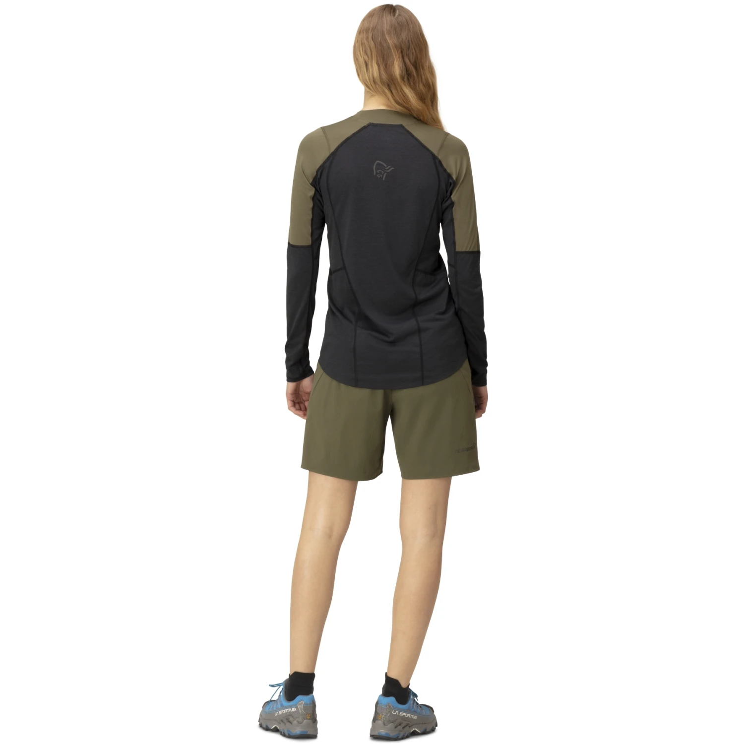 Norrona T-Shirt Manches Longues Femme - Senja Equaliser Lightweight - Olive Night 5 Norrona T-Shirt Manches Longues Femme - Senja Equaliser Lightweight - Olive Night â Image 5