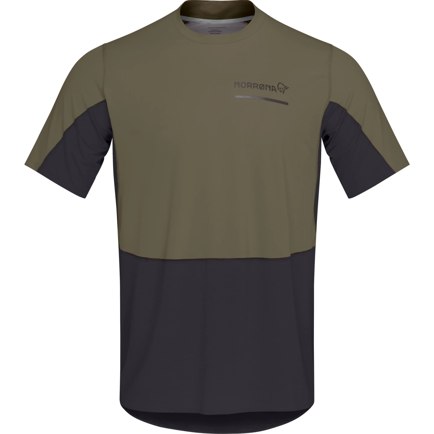 Norrona T-Shirt Homme - Senja Equaliser Lightweight - Olive Night 2 Norrona T-Shirt Homme - Senja Equaliser Lightweight - Olive Night – Image 2