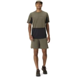 Norrona T-Shirt Homme - Senja Equaliser Lightweight - Olive Night 8 Norrona T-Shirt Homme - Senja Equaliser Lightweight - Olive Night -Norrona norrona senja equaliser lightweight t shirt men olive night model 1 1399869