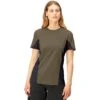 Norrona T-Shirt Femme - Senja Equaliser Lightweight - Olive Night