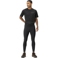 Norrona Collants Homme - Senja Equaliser Stretch - Caviar -Norrona norrona senja equaliser stretch herren leggings caviar model 1 1399897