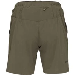 Norrona Short Femme - Senja Flex1 8 Inch - Olive Night -Norrona norrona senja flex1 8 inch shorts women olive night 2 1343727