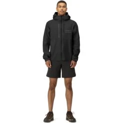 Norrona Veste Homme - Senja Gore-Tex Active - Caviar -Norrona norrona senja gore tex active jacket men caviar model 1 1399980