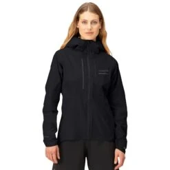 Norrona Veste Femme - Senja Gore-Tex Active - Caviar