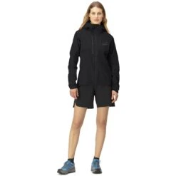 Norrona Veste Femme - Senja Gore-Tex Active - Caviar -Norrona norrona senja gore tex active jacket women caviar model 1 1399964