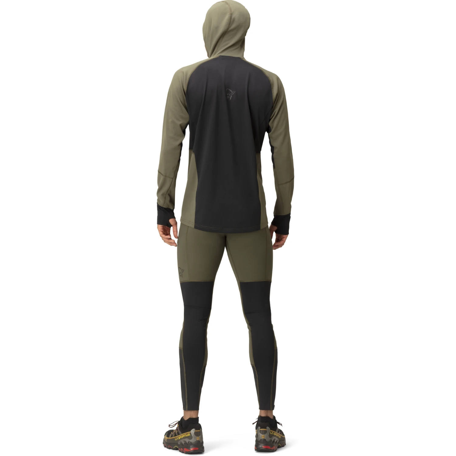 Norrona Pull En Polaire Homme - Senja Warm1 Hood - Olive Night 5 Norrona Pull En Polaire Homme - Senja Warm1 Hood - Olive Night â Image 5