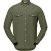 Norrona Shirt Chemise à Manche Longues Homme - Olive Night