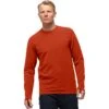 Norrona T-Shirt Manches Longues Homme - Skibotn Crew Neck - Rooibos Tea