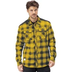 Norrona Chemise De Flanelle Homme - Svalbard - Golden Palm