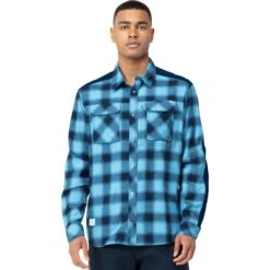 Norrona Chemise De Flanelle Homme - Svalbard - Heritage Blue/Indigo Night
