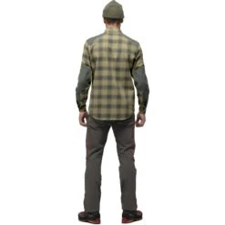 Norrona Chemise De Flanelle Homme - Svalbard - Olive Drab/Slate Grey 7 Norrona Chemise De Flanelle Homme - Svalbard - Olive Drab/Slate Grey -Norrona norrona svalbard flannel shirt men olive drab slate grey 3 1464357