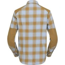 Norrona Chemise De Flanelle Femme - Svalbard - Blue Fog/Camelflage -Norrona norrona svalbard flannel shirt women blue fog camelflage 2 1344008