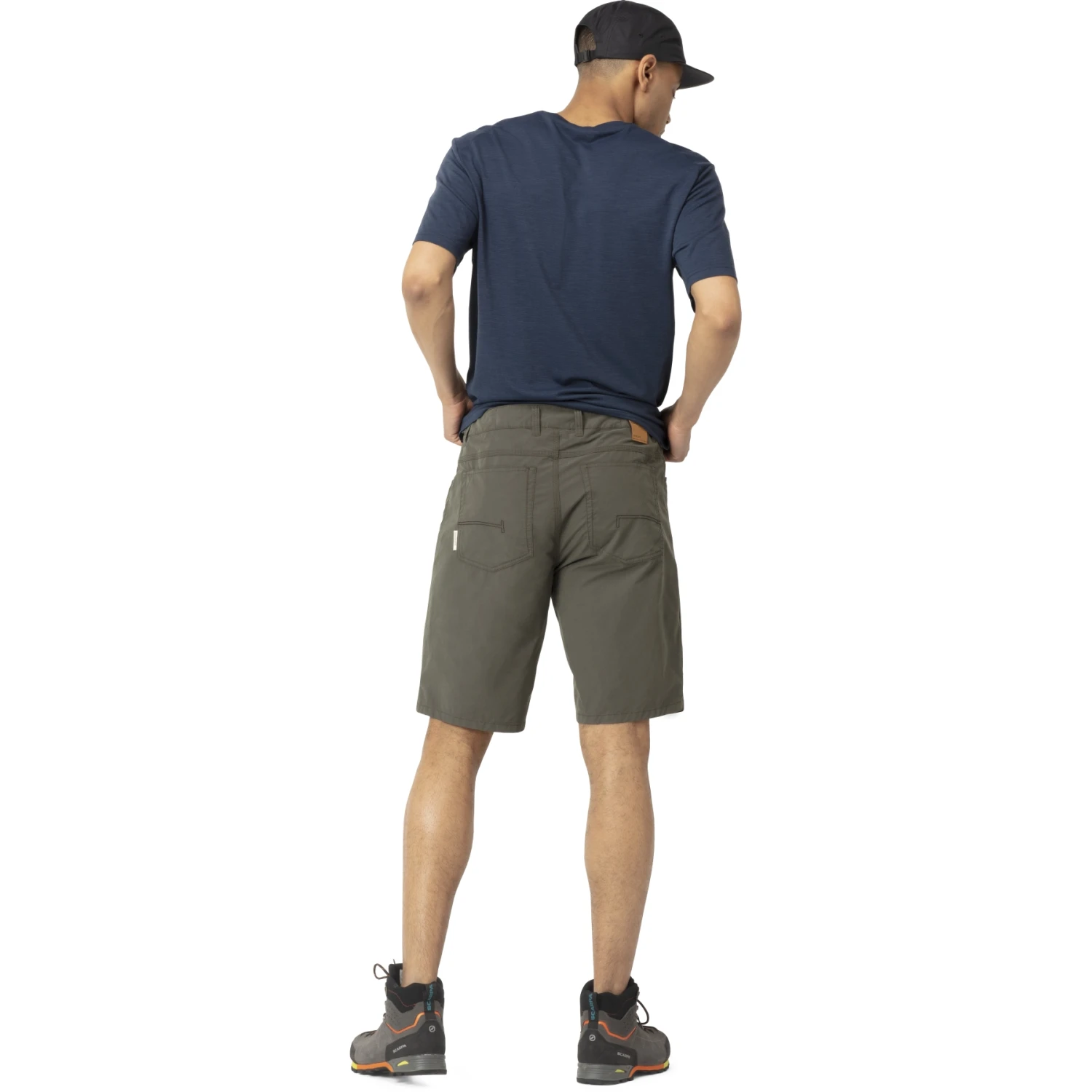Norrona Short Homme - Svalbard Light Cotton - Slate Grey 4 Norrona Short Homme - Svalbard Light Cotton - Slate Grey – Image 4