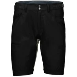 Norrona -Norrona norrona svalbard mid cotton shorts men caviar slate grey 1 1127238