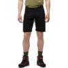 Norrona Short Homme - Svalbard Mid Cotton - Caviar/Slate Grey