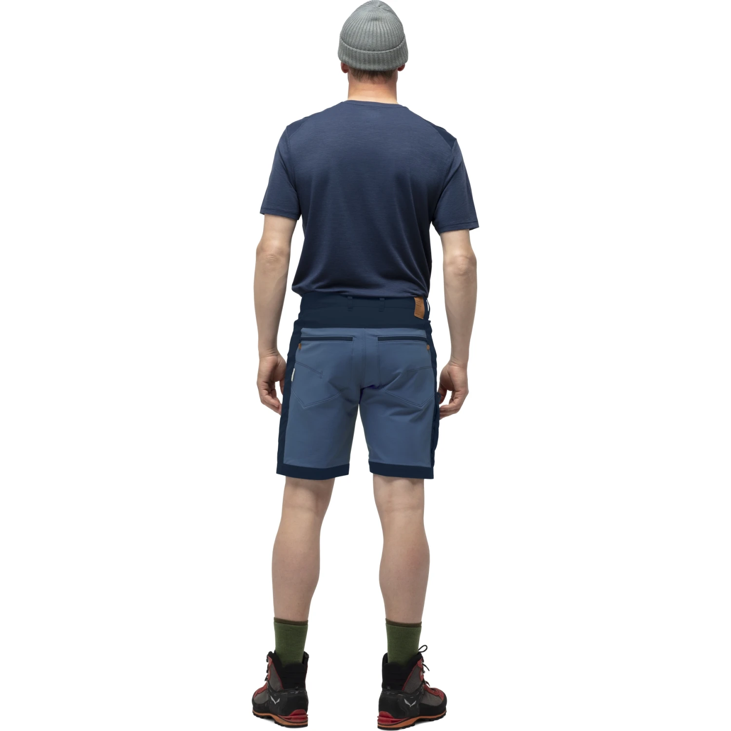 Norrona Short Homme - Svalbard Mid Cotton - Indigo Night 4 Norrona Short Homme - Svalbard Mid Cotton - Indigo Night – Image 4