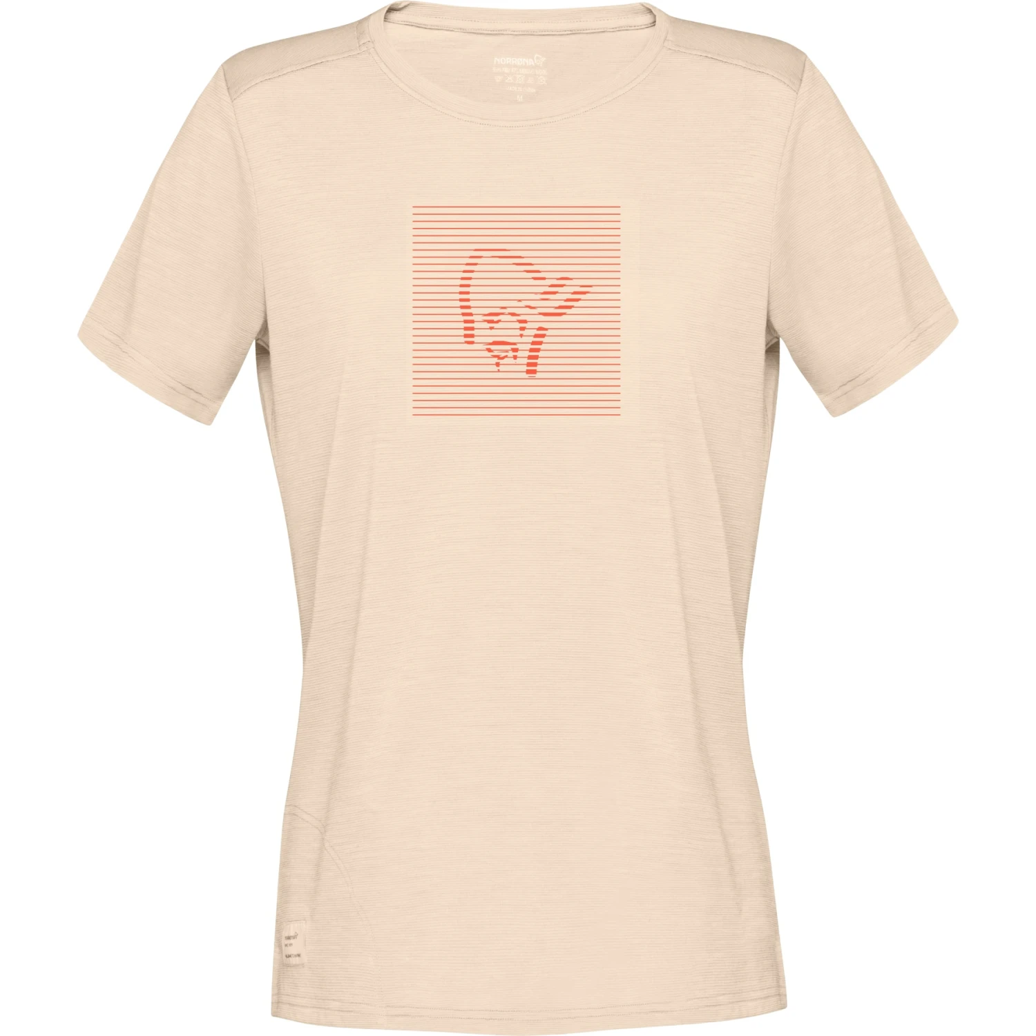 Norrona T-Shirt Femme - Svalbard Wool - Snowdrop 2 Norrona T-Shirt Femme - Svalbard Wool - Snowdrop – Image 2