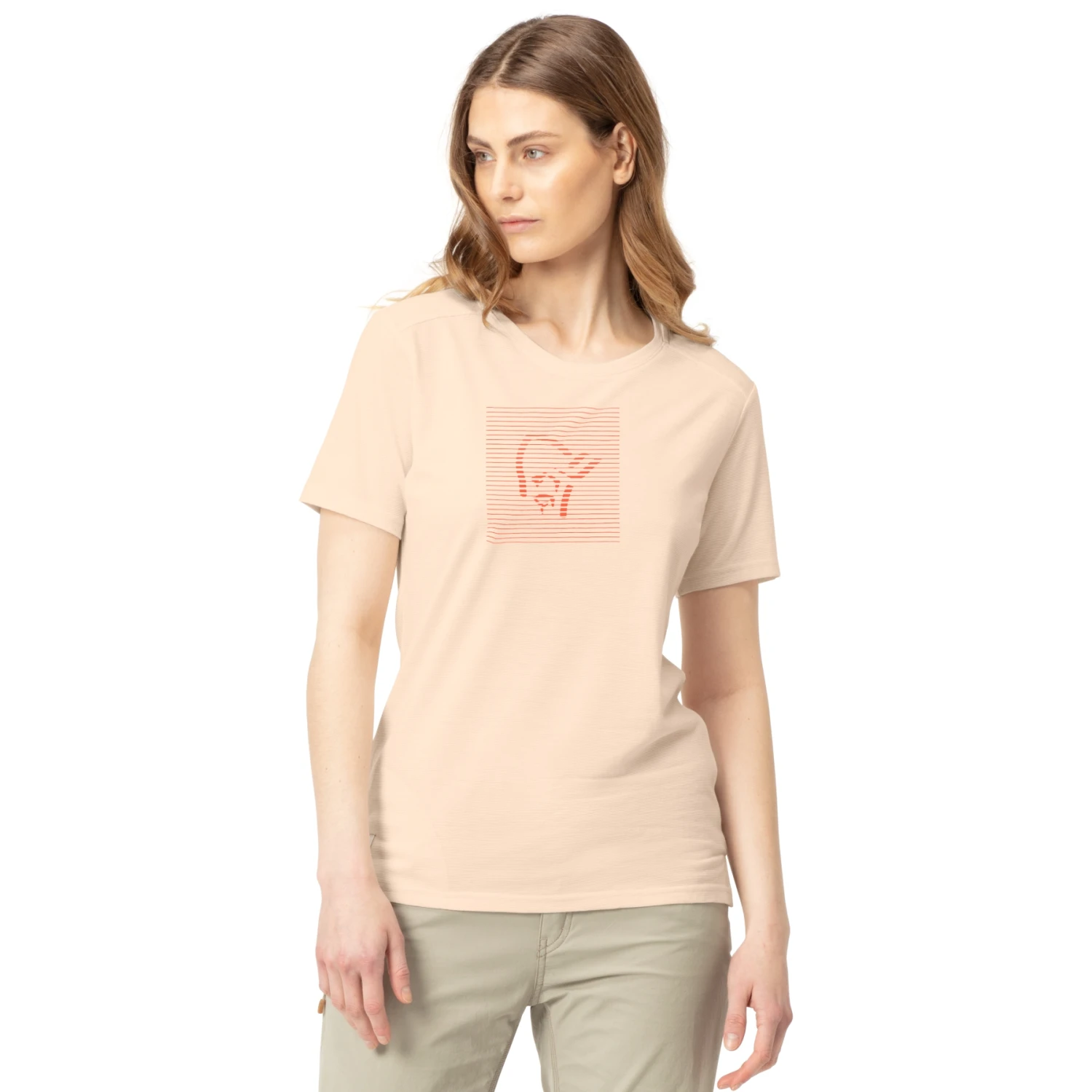 Norrona T-Shirt Femme - Svalbard Wool - Snowdrop 1 Norrona T-Shirt Femme - Svalbard Wool - Snowdrop