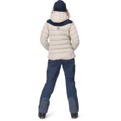 Norrona Doudoune Femme - Tamok Down750 - Pure Cashmere -Norrona norrona tamok down750 jacket women pure cashmere 4 1027648