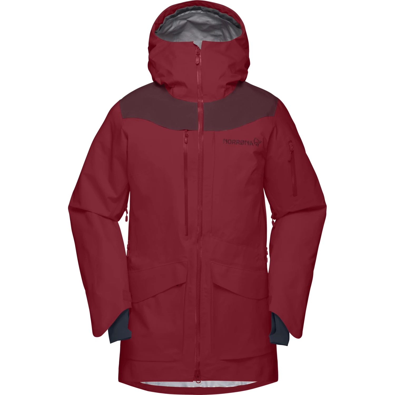 Norrona Veste Femme - Tamok Gore-Tex Pro - Rhubarb 4 Norrona Veste Femme - Tamok Gore-Tex Pro - Rhubarb – Image 4