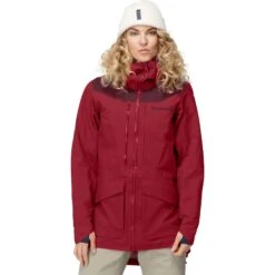 Norrona Veste Femme - Tamok Gore-Tex Pro - Rhubarb 6 Norrona Veste Femme - Tamok Gore-Tex Pro - Rhubarb -Norrona norrona tamok gore tex pro jacket women rhubarb 1 1562051