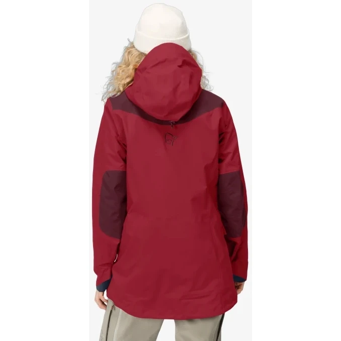 Norrona Veste Femme - Tamok Gore-Tex Pro - Rhubarb 2 Norrona Veste Femme - Tamok Gore-Tex Pro - Rhubarb – Image 2