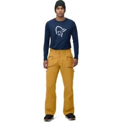 Norrona Pantalon Homme - Tamok Gore-Tex - Camelflage -Norrona norrona tamok gore tex thermo40 pants men camelflage 4 1518808