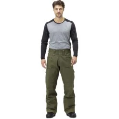 Norrona Pantalon Homme - Tamok Gore-Tex Thermo40 - Olive Night -Norrona norrona tamok gore tex thermo40 pants men olive night 3 1027771