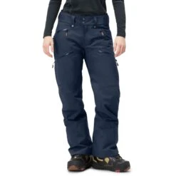 Norrona Pantalon Femme - Tamok Gore-Tex Thermo60 - Indigo Night