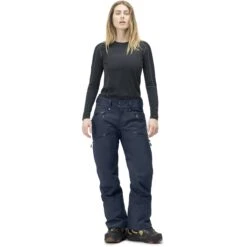 Norrona Pantalon Femme - Tamok Gore-Tex Thermo60 - Indigo Night -Norrona norrona tamok gore tex thermo60 pants women indigo night 3 1027784