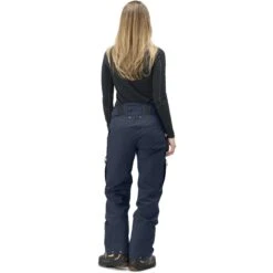 Norrona Pantalon Femme - Tamok Gore-Tex Thermo60 - Indigo Night -Norrona norrona tamok gore tex thermo60 pants women indigo night 4 1027785