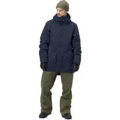 Norrona Veste Homme - Tamok Gore-Tex Thermo80 - Indigo Night -Norrona norrona tamok gore tex thermo80 jacket men indigo night 3 1027814