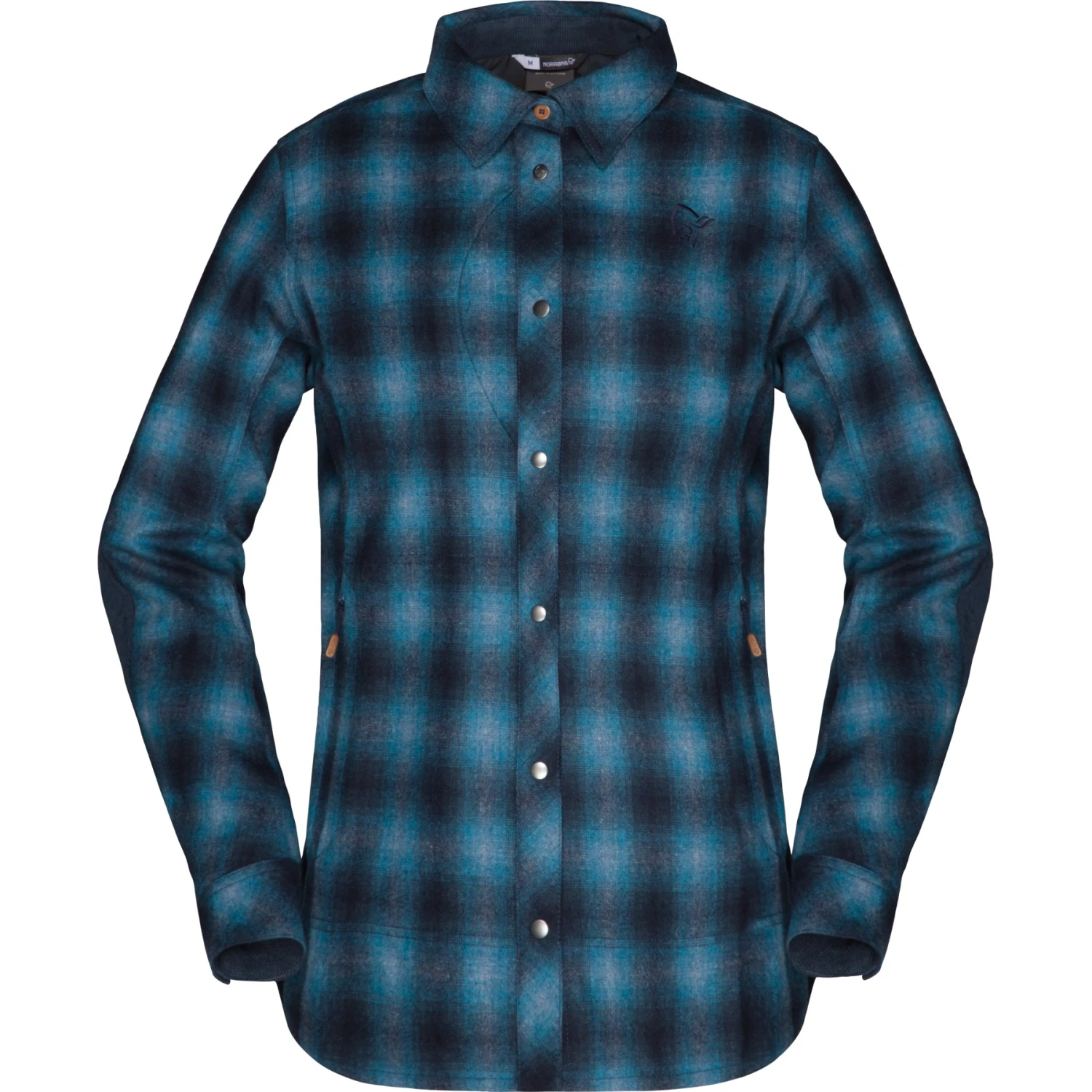 Norrona Chemise Femme - Tamok Wool - Indigo Night 2 Norrona Chemise Femme - Tamok Wool - Indigo Night – Image 2